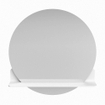 Miroir de salle de bain Mondiaz SPOT - rond 70cm - plan de miroir - couleur Talc SW1235467