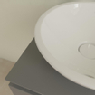 Villeroy & Boch Loop lavabo sur pied 38 cavec avec trop-plein incl. bouchon blanc MODÈLE D'EXPOSITION SHOW21562