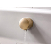Crosswater MPRO Robinet de baignoire thermostatique encastrable vertical 2 voies avec combianison remplissage et douchette inox brossé SW225218