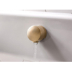 Crosswater MPRO Robinet de baignoire thermostatique - encastrable vertical - 2 voies - avec poignées - douchette - combinaison remplissage vidage - laiton brossé SW223270