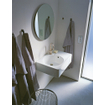 Duravit Scola lavabo 61,5 x 46 cuve gauche sans trou de robinet blanc 0304115