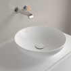 Villeroy & Boch Loop & friends lavabo à poser - 42cm - rond avec trop-plein CeramicPlus stone white SW644110