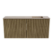 Mondiaz JOYA-DLUX 90cm meuble de toilette - couleur Dusk - Vasque FAYE position Droite 1 trou de robinet couleur Arena. SW1425750