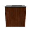 Mondiaz JOYA 40cm toiletmeubel - kleur Ruby - Wastafel FAYE positie Rechts 1 kraangat kleur Urban. SW1421799