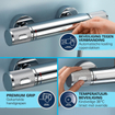 GROHE Vitalio joy colonne de douche avec douche de tête 26cm chrome SW568371
