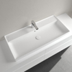 Villeroy & Boch Collaro lavabo-meuble - 100x47cm - avec trop-plein 1 trou de robinet ceramic+ stone white SW358325