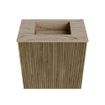 Mondiaz JOYA-DLUX 40cm toiletmeubel - kleur Dusk - Wastafel FAYE positie Midden Zonder kraangat kleur Arena. SW1425734