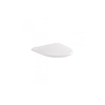 Sanindusa Jade Urinoir - 32.5x28x54cm - zitting - sifon - wit SW1030600