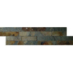 SAMPLE Kerabo Carrelage mural Schiste flatface stonepanel rusty slate - effet pierre naturelle - Breukruw Multi SW736507