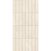 SAMPLE Fap Ceramiche Nobu wand- en vloertegel - 6x24cm - Natuursteen look - White mat (wit) SW1221409