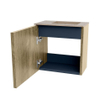 Mondiaz JOYA-DLUX 40cm toiletmeubel - kleur Dusk - Wastafel FAYE positie Rechts 1 kraangat kleur Arena. SW1425724