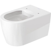 Toilettes suspendue Duravit Me by Starck 57cm avec abattant blanc SW1233516