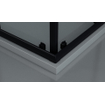 Adema Dawn Cabine de douche - 90x90cm - carré - noir mat SW1381739