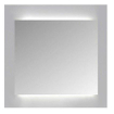 Sanicare Qlassics Ambiance Spiegelkast - 60x60x15cm - LED verlichting - 1 dubbelzijdige spiegeldeur - linkeruitvoering - hoogglans wit SW278646