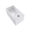 Wiesbaden Julia fontaine gauche 35 x 20 x 16 cm solid surface blanc mat SW110886