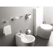 Emco Mundo porte-papier toilette avec clapet Chromé SW113586