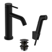 Hansgrohe Tecturis Mitigeur lavabo - bec 11.6 cm - noir mat SW918660