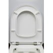 Duravit ME by Starck WC-zitting 43.8x37.4x5.1cm compact met softclose met quickrelease Kunststof wit Glanzend OUTLETSTORE STORE43766