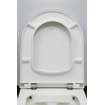 Duravit ME by Starck WC-zitting 45.8x37.4x4cm met softclose met quickrelease Kunststof wit Glanzend|Mat SW297031