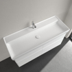 Villeroy & Boch Collaro Plan vasque 120x47cm 1 trou de robinet sans trop-plein Blanc SW358345