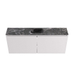 MONDIAZ TURE-DLUX meuble toilettes 120 cm Cale. EDEN lavabo Lava position milieu. Avec 1 trou de robinet. SW1103722