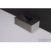 Forzalaqua Venetia lavabo 40x22x10cm à gauche 1 trou de robinet à droite Pierre naturelle Granit adouci & fraisé SW369819