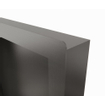 Fortifura Galeria Inbouwnis - 30x30x10cm - Geborsteld Gunmetal PVD SW798747