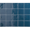 Terravito Viondo carreau mural - 13x13cm - 10mm - Carré - Bleu marine Brillant SW542671