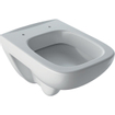 Geberit Renova plan WC suspendu - avec couvercle - 54cm - avec bord d'évacuation - fond creux - blanc SW1212702