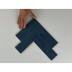 Equipe Ceramicas Kalma Carrelage mural - 6x18.6cm - 8mm - Deep blue brillant SW1159387