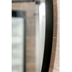 Miroir Plieger Nero Round rond 60cm avec cadre noir SW225421