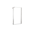 Wiesbaden Comfort paroi latérale avec profil d'angle 400 x 2000 x 10 mm verre clair nano/chrome SW10421