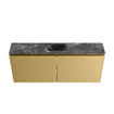MONDIAZ TURE-DLUX meuble de toilettes 120 cm Oro. EDEN lavabo Lava position milieu. Sans trou de robinet. SW1103964