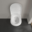 Villeroy & Boch Subway 2.0 abattant de WC - Comfort avec couvercle avec déclipsage rapide avec fermeture en douceur blanc 1025460