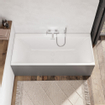 Villeroy & Boch Subway 3.0 baignoire - 180x80cm - rectangulaire encastrée système de remplissage intégré alpin blanc SW641518
