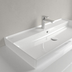 Villeroy & Boch Collaro lavabo-meuble - 100x47cm - avec trop-plein 1 trou de robinet CeramicPlus blanc SW358336