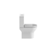 Nemo Spring Purcompact toiletset - 60x80x38cm - met reservoir - softclose & quickrelease zitting - staand - porselein wit SW288588