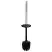 Geesa Shift Brosse de toilette avec support Chrome (couvercle et brosse noirs) SW641494