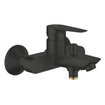 GROHE Start Edge Badmengkraan - Vitalio Joy badset - ronde handdouche - 3 straalsoorten - met houder - matte black SW1566478