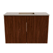 Mondiaz JOYA-DLUX 60cm toiletmeubel - kleur Ruby - Wastafel FAYE positie Midden 1 kraangat kleur Arena. SW1425264