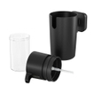 Tiger Carv Zeepdispenser - 175ml - wandmodel - zwart SW771753