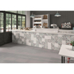 Terravito Besano carreau mural et de sol - 20x20cm - 8.5mm - Carré - Gris mat SW203639