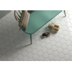 SAMPLE Cifre Cerámica Hexagon Timeless Vloer- en Wandtegel White Mat Vintage Mat Wit SW736050