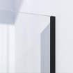 BRAUER Black Season Inloopdouche - helder glas - 110x200cm - mat zwart SW1039016