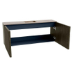 Mondiaz JOYA-DLUX 100cm meuble de toilette - couleur Shadow - Lavabo FAYE position Milieu 1 trou de robinet couleur Saba SW1425126