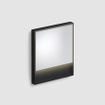 Clou Look at Me spiegel 70x80cm LED-verlichting IP44 Zwart mat SW417048