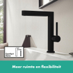 Hansgrohe finoris mitigeur de lavabo 1 levier noir mat SW651024