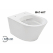Wiesbaden Vesta WC suspendu rimless mat blanc SW373862