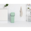 Brabantia Sort & Go Afvalemmer - 40 liter - hengsel - jade green SW1117377