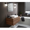 Hansgrohe Metropol robinet de lavabo WC 100 avec bonde push open avec saillie bec fixe 12,7 cm chrome noir brossé SW297551